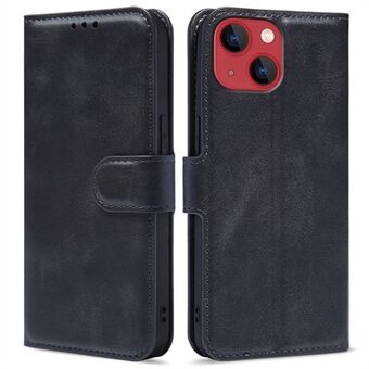 Til iPhone 13 mini  Stødsikker PU-læder telefontaske Bogstil Magnetisk lås Stand Wallet Cover