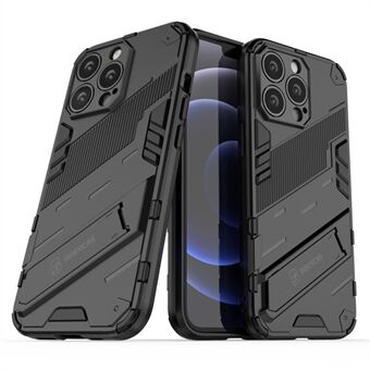 Military Grade Kickstand Hybrid Hard PC Soft TPU Shockproof Protective Case til iPhone 13 Pro Max 