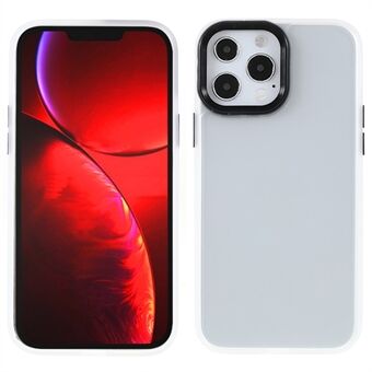 Skin-touch Feel TPU + Akryl telefoncover til iPhone 13 Pro Max 