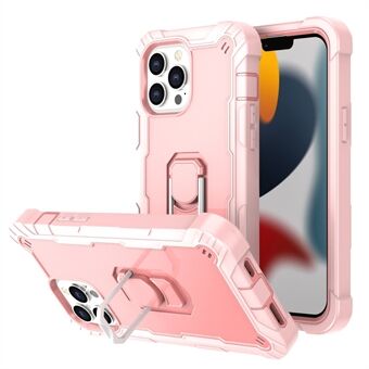 Dual Color Hybrid Case Telefonskal med 360 graders rotation Kickstand til iPhone 13 Pro Max 