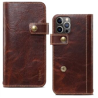 Stand lommebog Beskyttende telefoncover med magnetlås til iPhone 13 Pro Max 