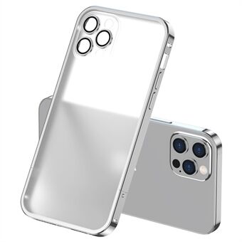 Til iPhone 13 Pro Max  Hybrid Translucent Case Metal Bumper Mat PC Bagcover Indbygget kameralinsebeskytter