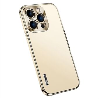 IM-CHEN Til iPhone 13 Pro Max  Anti-fald Ultra Slim Matt Telefoncover med Metalramme Telefoncover med Magnetisk/Spændelås
