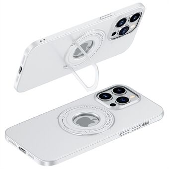 Til iPhone 13 Pro Max 6,7 tommer skjult Kickstand-telefoncover Magnetisk metaltelefoncover kompatibel med MagSafe