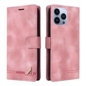 007 Series Wallet Phone Case til iPhone 13 Pro Max 6,7 tommer, Skin-touch PU- Stand Stødsikkert cover