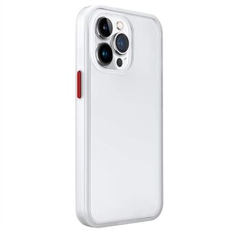 Til iPhone 13 Pro Max PC+TPU telefoncover Frosted Translucent Back Phone Cover
