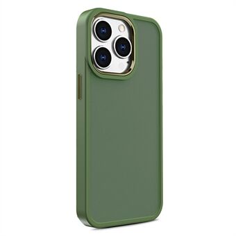 Til iPhone 13 Pro Max 6,7 tommer telefoncover med hudkontakt Anti-ridse metal kameraramme PC+TPU cover