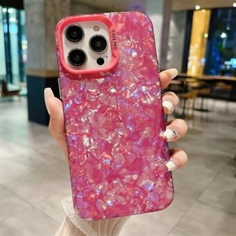 Shell Texture Phone Case til iPhone 13 Pro Max 6,7 tommer Stødsikker anti-dråbe akryl pc-telefoncover