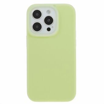 Til iPhone 13 Pro Max 6,7 tommer Jelly Liquid Silikone+PC telefonetui Præcis udskæring Beskyttende bagcover