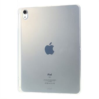 Stødsikker gennemsigtig TPU-tablet-etui med Stylus Pen-plads til Apple iPad 10.2 (2021)/(2020)/(2019)