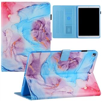 Silke Texture Printing Smart Læder Stand Cover til iPad 10.2 (2021)/(2020)/(2019)/iPad Air  (2019)/ Pro  (2017)