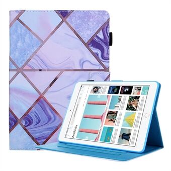 Mønsterudskrivning PU-læder tabletcover med kortslot til iPad 10.2 (2021)/(2020)/(2019)/Air  (2019)/ Pro  (2017)