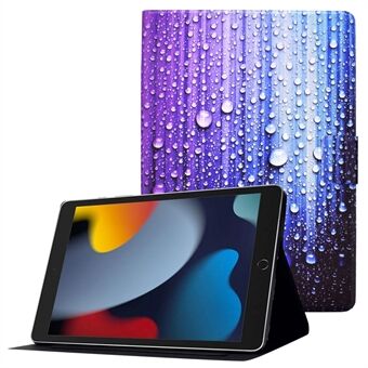 Til iPad 10.2 (2021)/(2019)/(2020)/iPad Pro 10.5 (2017)/iPad Air 10.5 (2019) Mønsterudskrivning PU-læder tablettaske Cover Kortholder Stand Shell