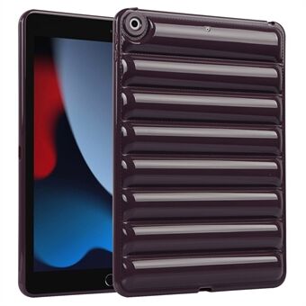 Til iPad 10.2 (2021) / (2019) / (2020) Candy Color Tablet Beskyttelsesetui Dunjakke Tekstur Blødt TPU-cover