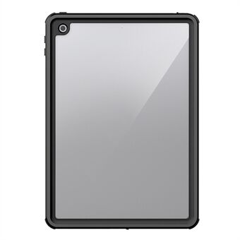 FS IP68 vandtæt etui til iPad 10.2 (2021) / (2020) / (2019) , anti-ridsebeskyttende tabletcover med skærmbeskytter