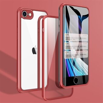 Dobbeltsidet hærdet glas + TPU-cover til iPhone 7 / iPhone 8 / iPhone SE 2020/2022