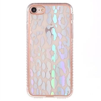 For iPhone SE (2022)/SE (2020)/8/7  Cell Phone Case Anti-fall IMD Stylish Pattern Electroplating Soft TPU Protector