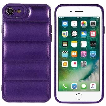 For iPhone 7 / iPhone 8 / iPhone SE 2020/2022, Electroplating Slim Phone Case Precise Cutout Anti-drop Soft TPU Cover