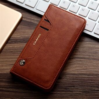 CMAI2 Litchi Grain Auto-absorbed Leather Wallet Stand Case for iPhone 7 / iPhone 8 / iPhone SE 2020/2022
