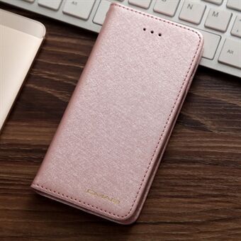 CMAI2 for iPhone 7 / iPhone 8 / iPhone SE 2020/2022  Silk Texture Series Leather Card Holder Phone Shell