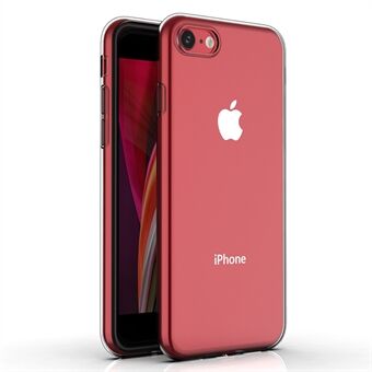 Til iPhone 8 / 7 / SE (2020) / SE (2022) Anti-støv mobiltelefon cover Ultra Slim HD Klar stødsikker fleksibelt TPU cover