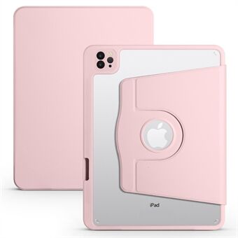 Til iPad Pro 11 (2020) / (2021) / (2022) / iPad Air (2020) / (2022) Rotary Kickstand Tablet Case PU læder + akryl beskyttelsescover