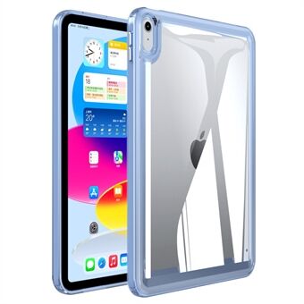 Til iPad Air (2020) / (2022) Drop-resistent akryl+TPU gennemsigtigt tablet-etui Beskyttende bagcover