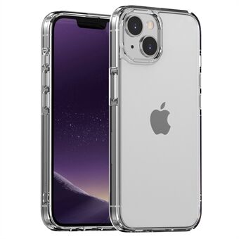 Til iPhone 14  Anti-drop krystalklart telefoncover TPU+akryl stødsikkert mobiltelefoncover
