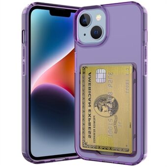Til iPhone 14 Card Series fortykket TPU Drop-sikker telefoncover Kortholder Beskyttelsesetui