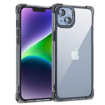 Til iPhone 14 Four Corner Frosted Shockproof Cover TPU+Acryl Anti-ridse Telefoncover
