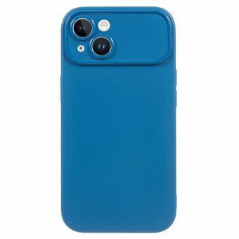 Til iPhone 14 Fleksibelt TPU-telefoncover Mat Smartphone Back Shell Blødt dæksel (præcis udskæring på baglinse)