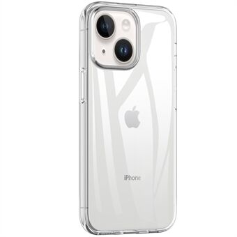 Blødt TPU-cover til iPhone 14 Pro , krystalklart, anti-gulning Fingeraftryksfrit telefoncover
