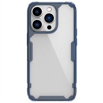 NILLKIN Ultra Clear Phone Case til iPhone 14 Pro , Nature Pro Series Drop-proof Back Cover PC + TPU Anti-ridse Mobiltelefon Shell