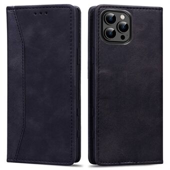 Business Style læderetui til iPhone 14 Pro 6,1 tommer, Stand tegnebog Beskyttende anti-drop telefoncover
