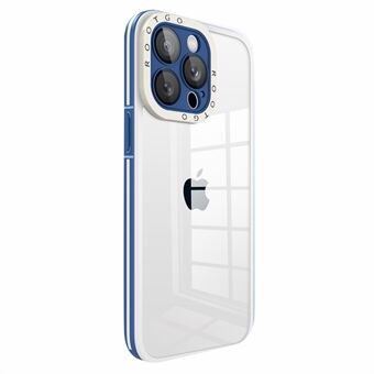 Til iPhone 14 Pro  stødsikker etui Anti-drop PC+TPU telefonbeskytter med glaslinsecover