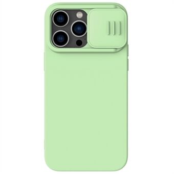 NILLKIN Til iPhone 14 Pro  Slide Camera Cover PC + Silikone Anti-drop Telefon Case Kompatibel med MagSafe