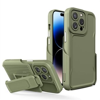 Explorer-serien til iPhone 14 Pro Stødsikkert hybridtelefoncover Aftageligt bagklips Kickstand PC + TPU-telefoncover