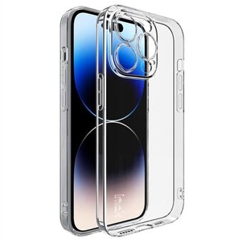 IMAK UX-10 Series til iPhone 14 Pro Transparent mobiltelefonetui Drop-sikker fleksibel TPU-bagcover