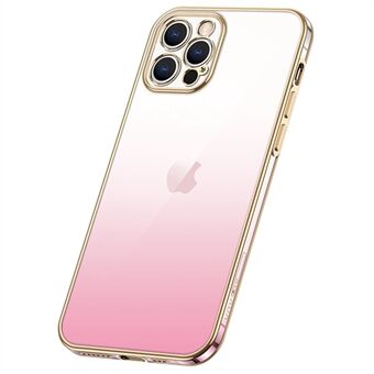 SULADA til iPhone 14 Pro Gradient Color Blød TPU-bagcover Elektrobelagt telefonbeskyttelsescover