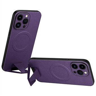 SULADA Star Series til iPhone 14 Pro Magnetisk telefoncover kompatibel med MagSafe Kickstand PU læderbelagt pc + TPU cover