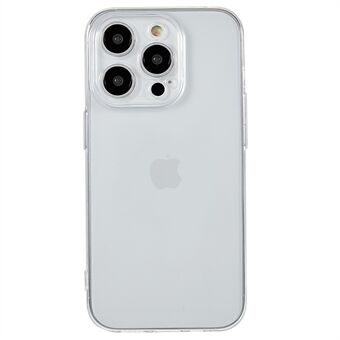 Til iPhone 14 Pro Præcis Lens Cutout Bagcover Ultratynd Blød TPU Transparent telefoncover