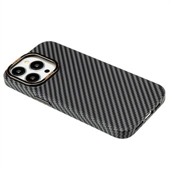 DGKAMEI til iPhone 14 Pro Carbon Fiber Texture Magnetisk telefontaske Hard PC Anti-ridse Cover Kompatibel med Magsafe