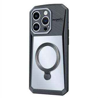 XUNDD Kompatibel med MagSafe Slim Case til iPhone 14 Pro Case PC+TPU Telefoncover med Kickstand