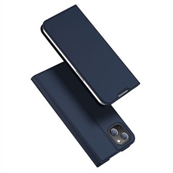 DUX DUCIS Skin Pro Series til iPhone 14 Plus  kortholder PU Læder Folio Flip Telefon Taske Stand Funktion Beskyttelsescover
