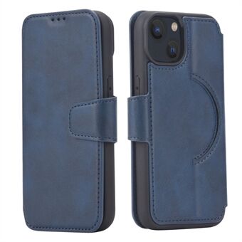 Til iPhone 14 Plus Fuld beskyttelse Magnetisk telefoncover PU læder Flip Wallet Stand Anti-ridse telefoncover