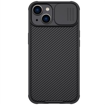 NILLKIN CamShield Pro Series til iPhone 14 Plus PC + TPU Hybrid Phone Case Anti-drop bagcover med skydekamerabeskyttelse