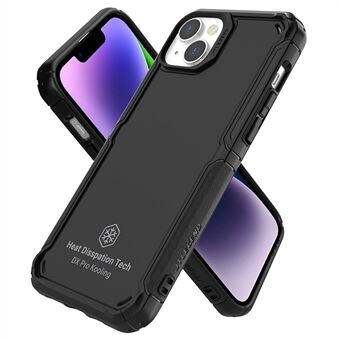 TLEGEND DX Pro Kooling Magnetic Case til iPhone 14 Plus Military Grade Phone Case TPU+PC Anti-Fall Cover Support Varmeafledning