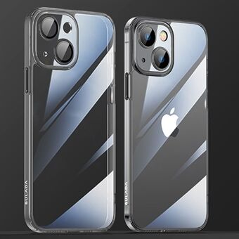 SULADA Crystal Steel Series til iPhone 14 Plus faldsikker linsebeskyttelse Telefoncover TPU + hærdet glas bagcover