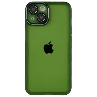 Til iPhone 14 Plus galvanisering kameraramme Telefon taske Blødt TPU Anti-Fall stødsikkert cover