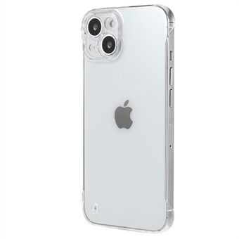 Rammeløs mobiltelefon cover til iPhone 14 Plus , krystalklart hård pc-telefon bagcover